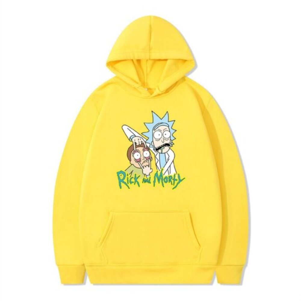 Rick and Morty Hoodies Graphic Print Sweatshirts for Men and Women